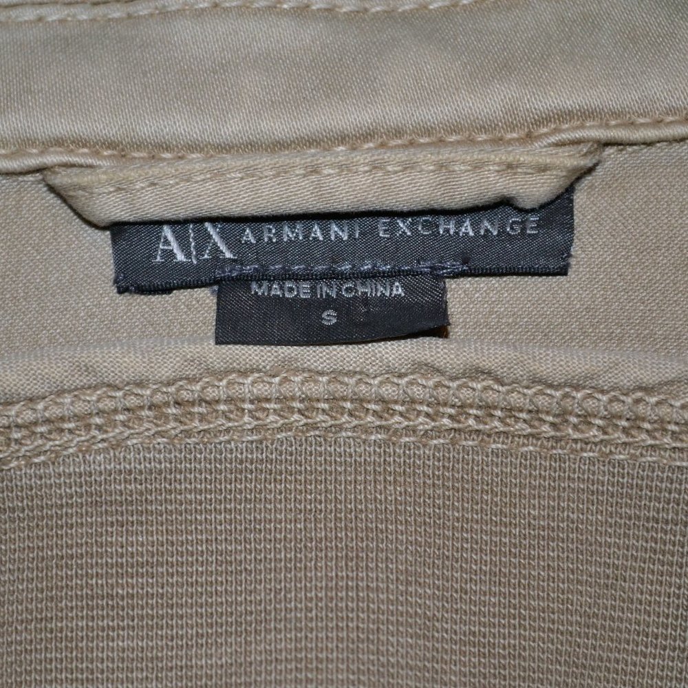 Armani  Fall Jacket Small Tan/Khaki Fitted